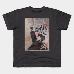 valparaiso lucha social Kids T-Shirt